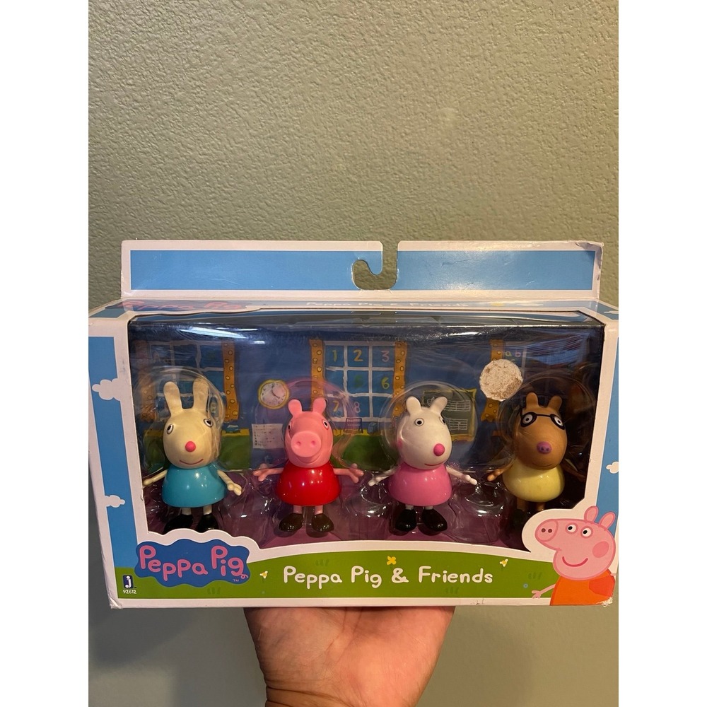 Peppa Pig & Friends Mini 4 Figure kids Toy New